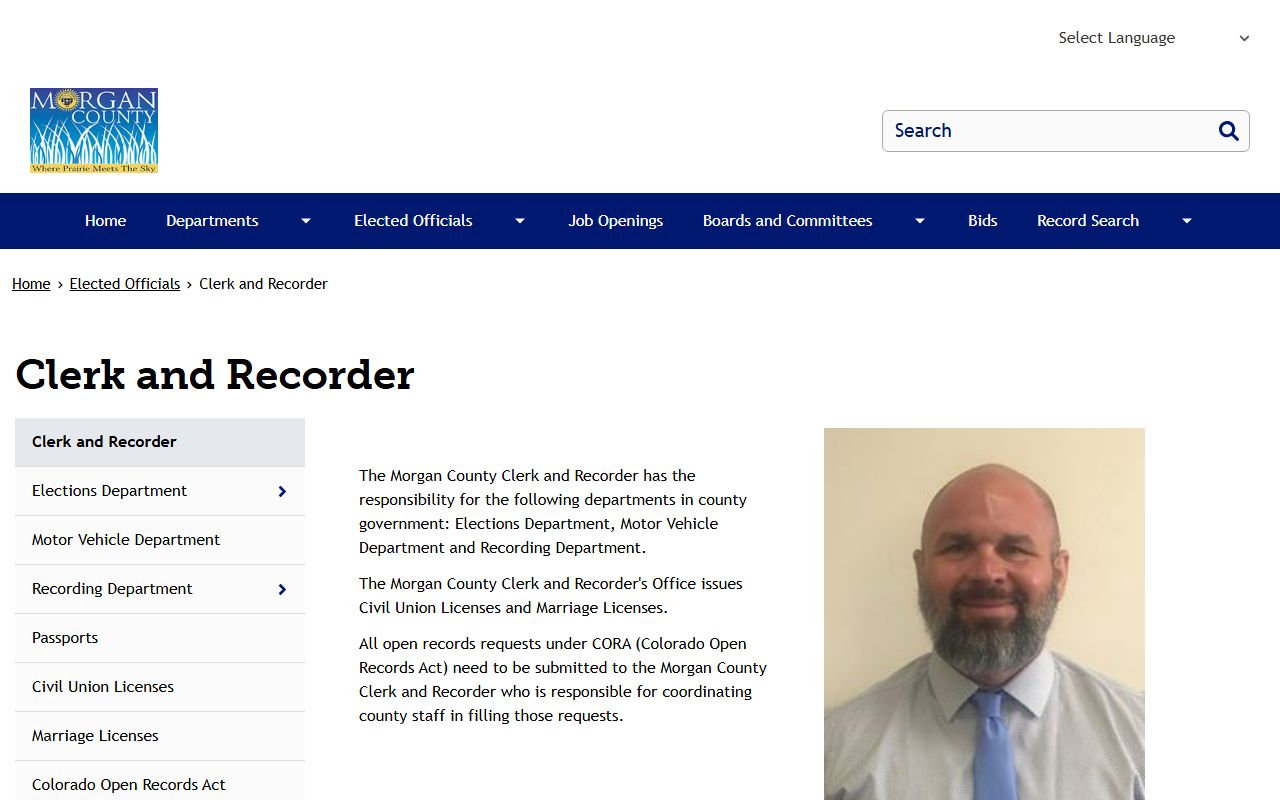 Morgan County Clerk and Recorder